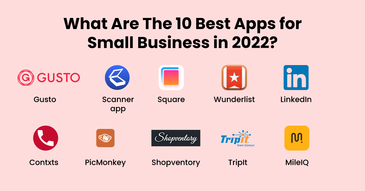 10 Best Apps for Small Business in 2022
